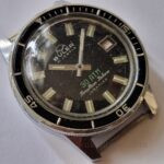Vintage Divers Buler Swiss 21 Jewel Jemaflex 30 ATM project Watch