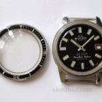 Vintage Divers Buler Swiss 21 Jewel Jemaflex 30 ATM project Watch