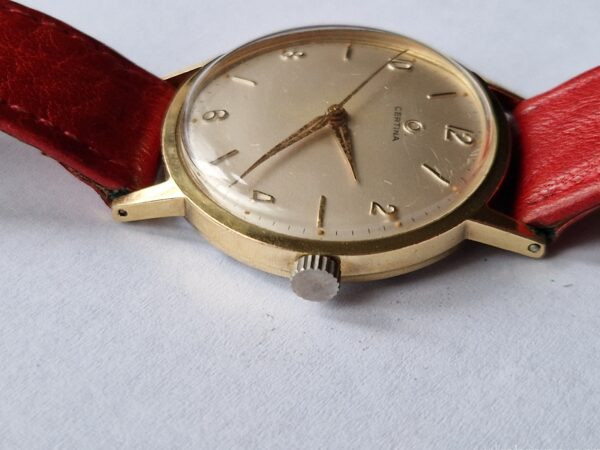 Vintage-Gold-plated-Certina-watch-cal-25-36