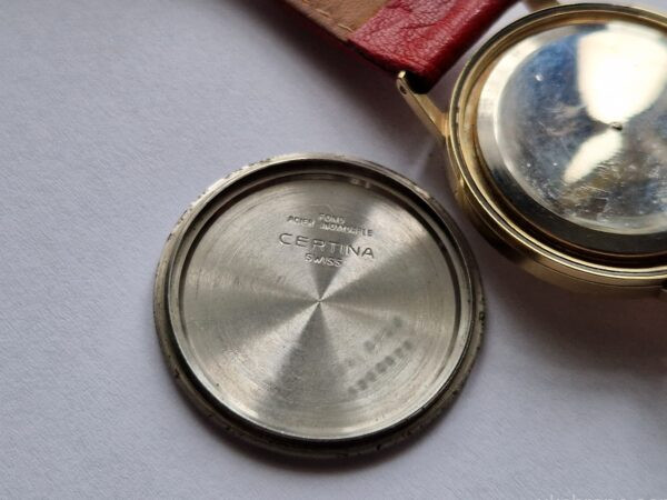 Vintage-Gold-plated-Certina-watch-cal-25-36