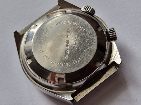 Vintage SWISS EMPEROR Cal. AS 5008 Automatic ALARM 25 Jewels Watch Day Date