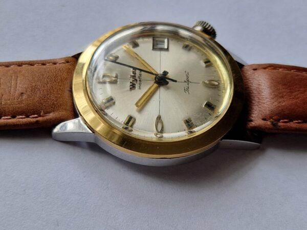 Vintage WYLER incaflex Tri Sport watch ref 0035.14 manual wind watch