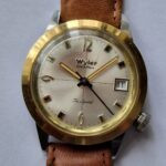Vintage WYLER incaflex Tri Sport watch ref 0035.14 manual wind watch