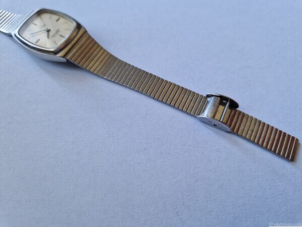 Vintage Ladies Omega Seamaster Quartz Watch Stainless Steel Case & Bracelet