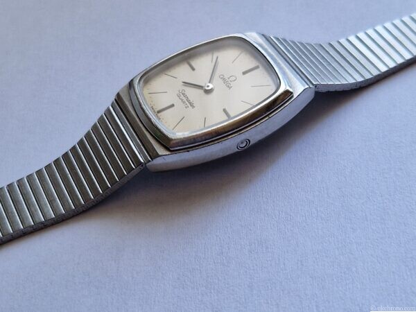 Vintage Ladies Omega Seamaster Quartz Watch Stainless Steel Case & Bracelet