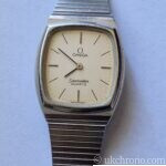 Vintage Ladies Omega Seamaster Quartz Watch Stainless Steel Case & Bracelet