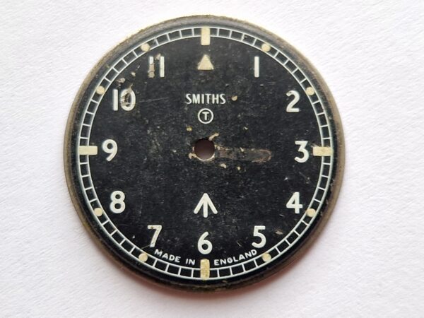 W10 Military Smiths watch dial