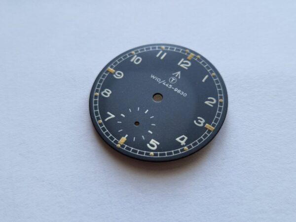 British military WWW Record NATO watch dial W10/445-9830