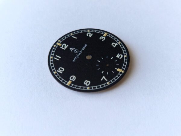 British military WWW Record NATO watch dial W10/445-9830