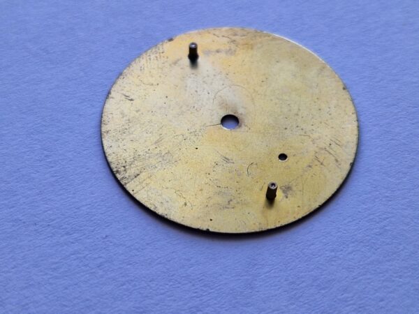 British military WWW Record NATO watch dial W10/445-9830 back side