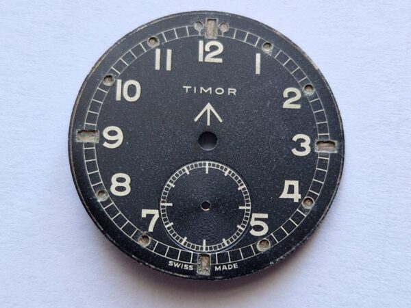 British military WWW dirty dozen Timor watch dial