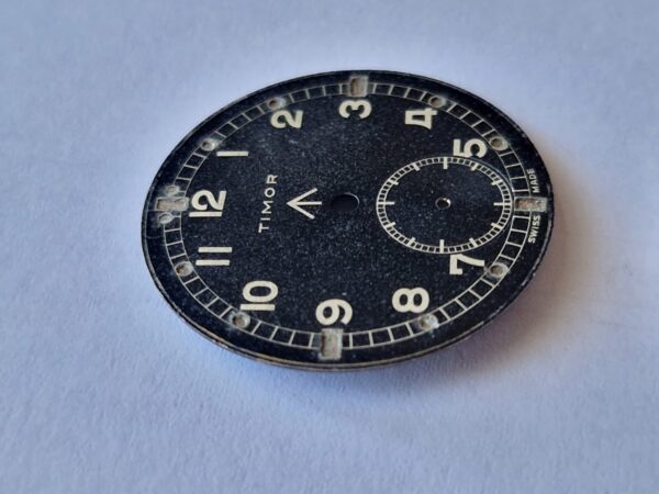 British military WWW dirty dozen Timor watch dial