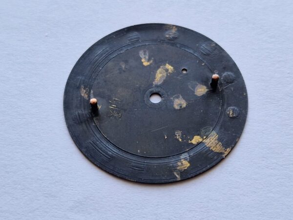 British military WWW dirty dozen Timor watch dial back side