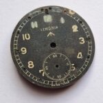Dirty Dozen WWW British military Lemania watch dial