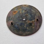 Dirty Dozen WWW British military Lemania watch dial back side