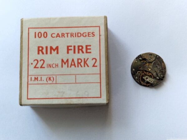WWW Eterna Dirty Dozen British Military Watch Movement Genuine Project