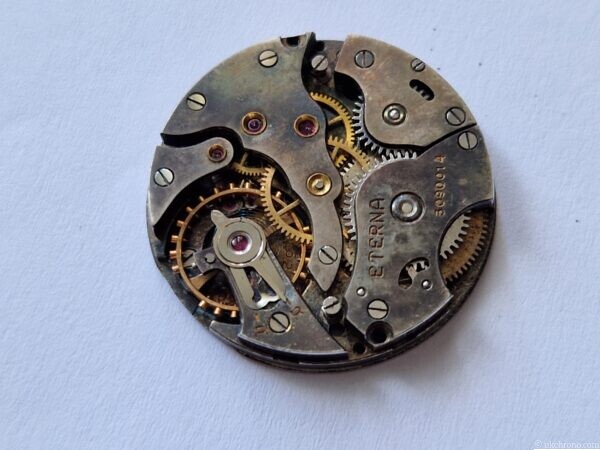 WWW Eterna Dirty Dozen British Military Watch Movement Genuine Project