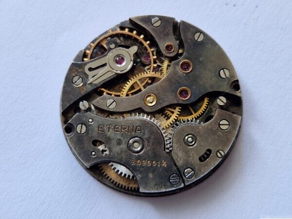 WWW Eterna Dirty Dozen British Military Watch Movement Genuine Project