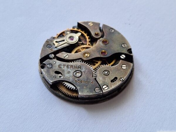 WWW Eterna Dirty Dozen British Military Watch Movement Genuine Project