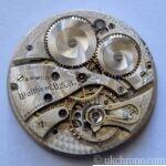 Vintage Waltham Digital Seconds Pocket Watch Movement c.1920