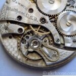 Vintage Waltham Digital Seconds Pocket Watch Movement c.1920