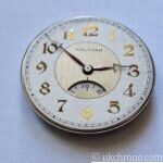 Vintage Waltham Digital Seconds Pocket Watch Movement c.1920