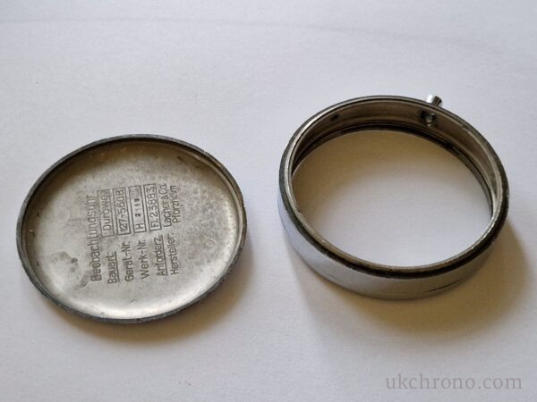 Original Laco Durowe D5 Pocket Watch Case 55mm FL23883 Beobachtungsuhr WWII