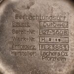 Original Laco Durowe D5 Pocket Watch Case 55mm FL23883 Beobachtungsuhr WWII