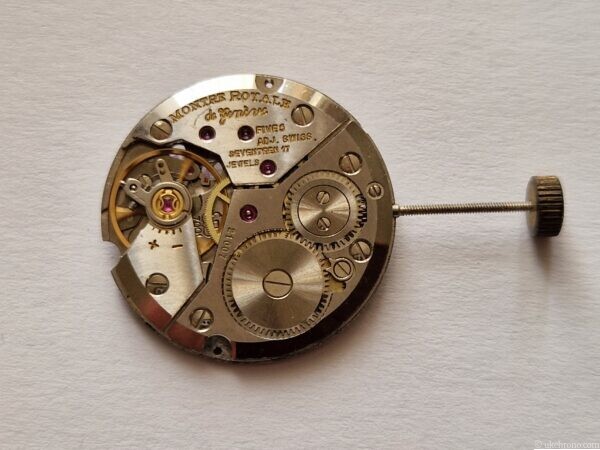 Vintage Peseux Cal. 7001 Watch Movement by Montre Royale Genève