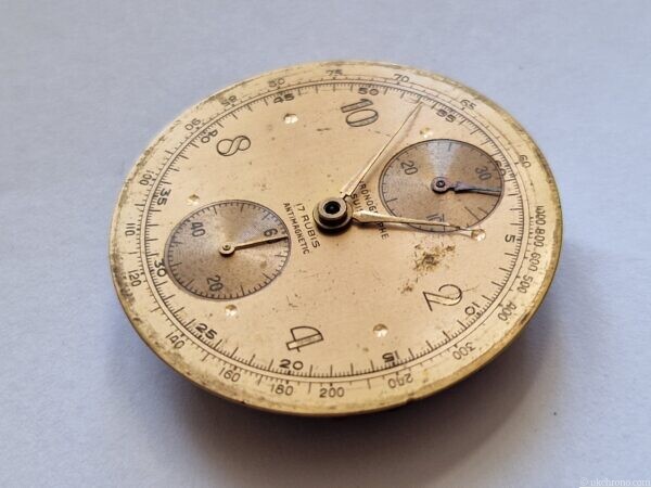 Chronographe Suisse Venus Cal. 170 Chronograph Movement with Dial