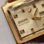 vintage ENICAR Sherpa 100 watch TV Cased Gold plated