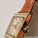 vintage ENICAR Sherpa 100 watch TV Cased Gold plated