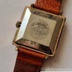 vintage ENICAR Sherpa 100 watch TV Cased Gold plated