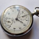 vintage LEONIDAS Chronograph pocked watch collectible cal valjoux