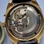 vintage Military SLAVA automatic day date watch