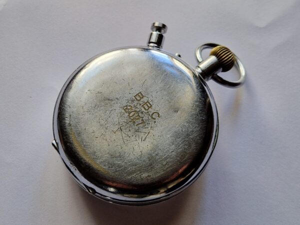 vintage Nero LEMANIA Stop Watch 12Hr counter for BBC