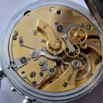 vintage Nero LEMANIA Stop Watch 12Hr counter for BBC