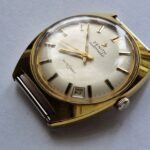 vintage gents ZENITH Auto Sport gold plated watch cal 2552 PC