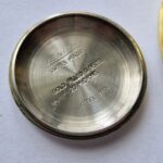 vintage gents ZENITH Auto Sport gold plated watch
