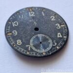 Dirty Dozen Record Military watch dial