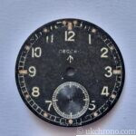 Dirty Dozen Record Military watch dial