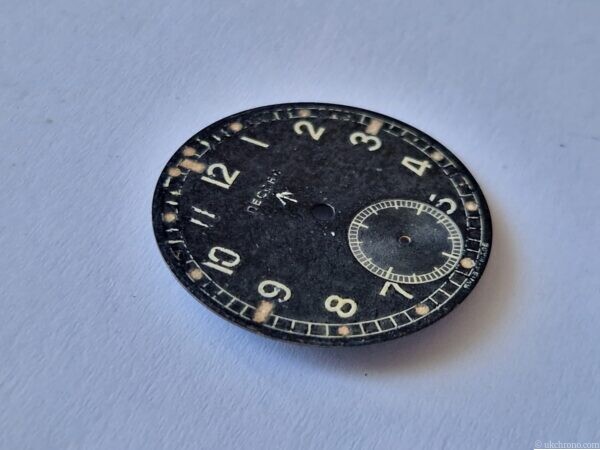 Dirty Dozen Record Military watch dial