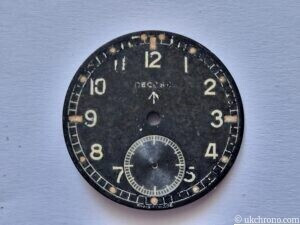www Record Military cal 022k watch dial Dirty Dozen Record Military watch dial