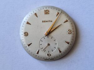 2 vintage Zenith cal 106 Vintage Zenith Cal. 106 Movement with Dial & Hands c.1955