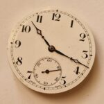 Antique Zenith 16 Size Pocket Watch Movement With Enamel Dial Circa 1915 – 40.3mm