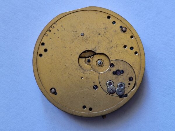 Antique Dent Pocket Watch Movement 35mm – Signed Dent Watchmaker to the Queen – Project Movement