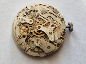Landeron 248 chronograph movement 4 Vintage Landeron 248 Chronograph Watch Movement with Dial, Hands & Crown – Project