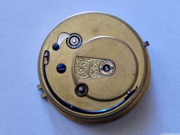 Antique Mappin & Webb Fusee Key Winding Pocket Watch Movement with Dial – Project