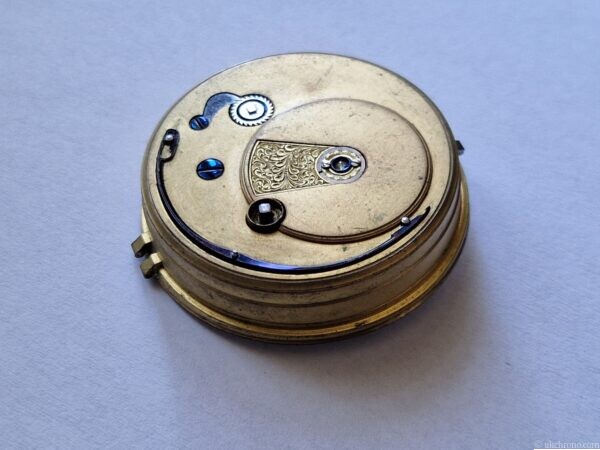 Antique Mappin & Webb Fusee Key Winding Pocket Watch Movement with Dial – Project
