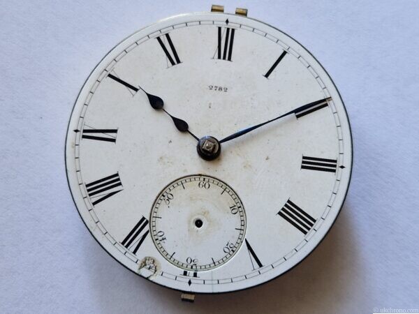 Antique Mappin & Webb Fusee Key Winding Pocket Watch Movement with Dial – Project